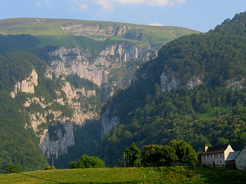 Pyrenees - Bearn - GORGES D'ELUHACRE (685 m) 