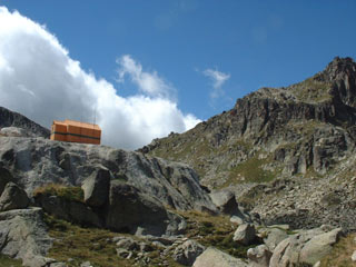 Aiguilles Saboredo et Refuge Mataro