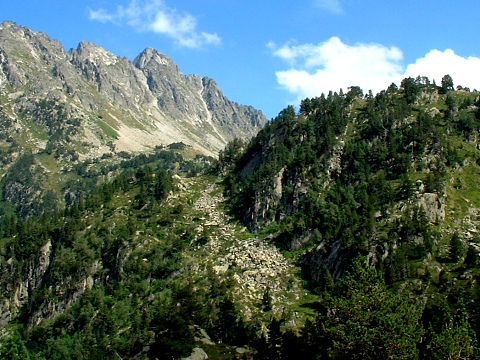 Pyrenees - Encantats - PONTET DE RIUS (1650 m)
