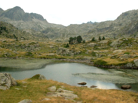 Lac pres de Saboredo