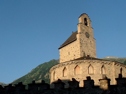 Pyrenees - Hautes Pyrenees - EGLISE DE LUZ (709 m) 