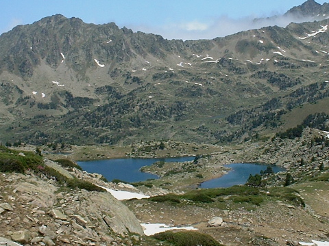 Pyrenees - Hautes Pyrenees - LACS DE MADAMETE (2305 m) 