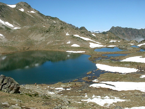 Pyrenees - Hautes Pyrenees - LACS DE LA HOURQUETTE (2410 m)