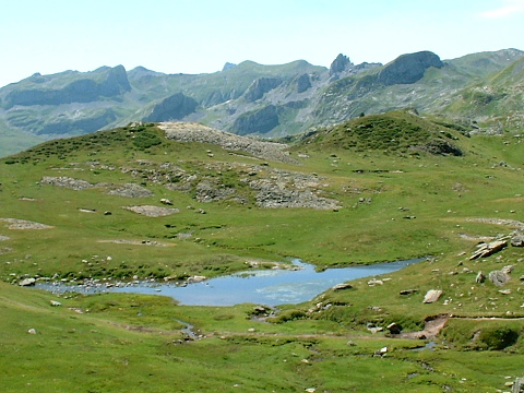 Pyrenees - Tour du Pic du Midi d'Ossau - PETIT LAC (1911 m)