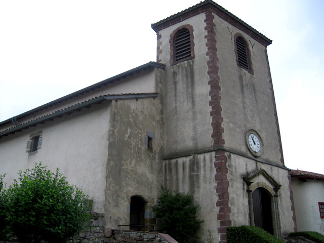 Pyrenees - Pays Basque - EGLISE DE BIRIATOU (60 m)