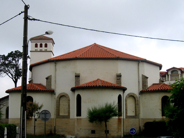 Pyrenees - Pays Basque - EGLISE HENDAYE PLAGE (0 m)