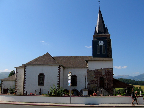 Pyrenees - Pays Basque - EGLISE ST JEAN LE VIEUX (207 m)